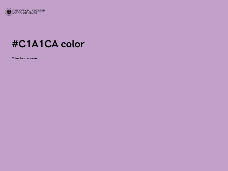 #C1A1CA color image
