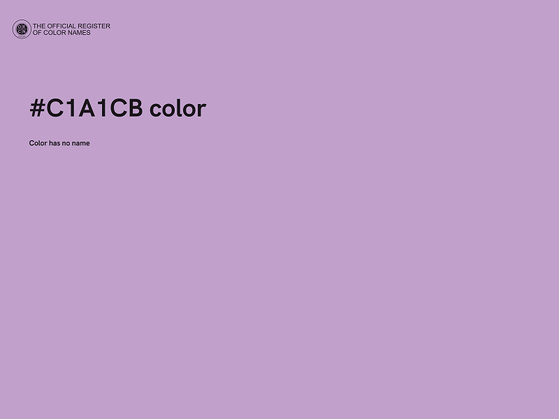 #C1A1CB color image