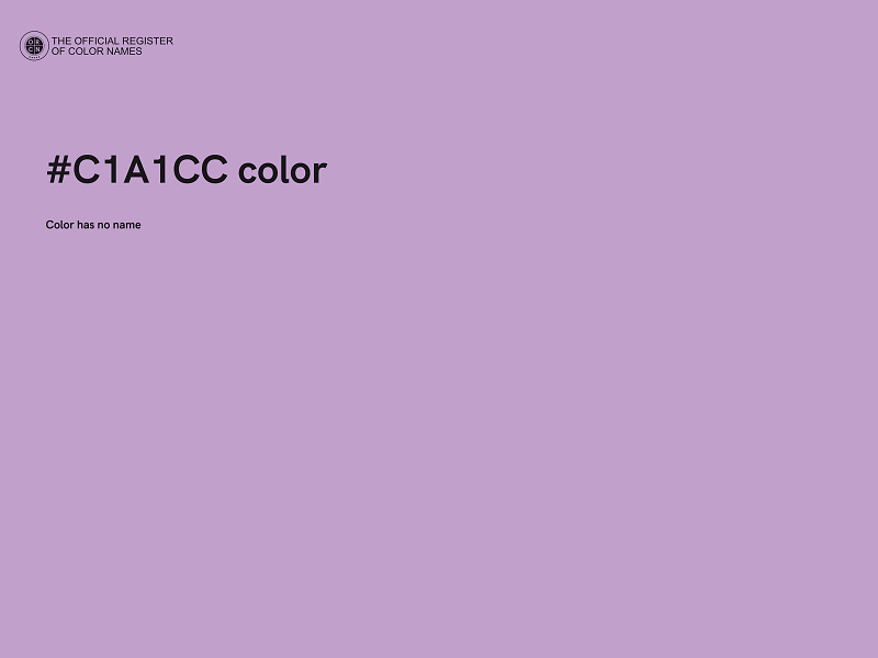 #C1A1CC color image