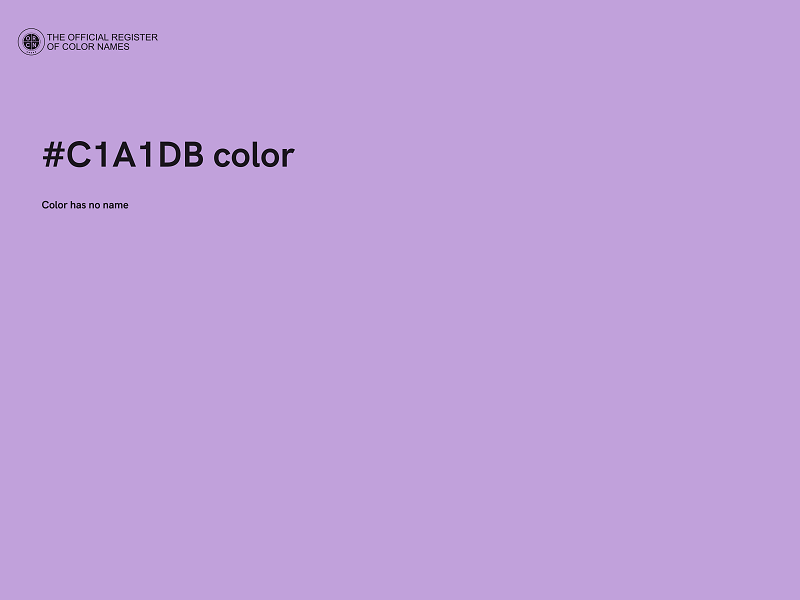 #C1A1DB color image