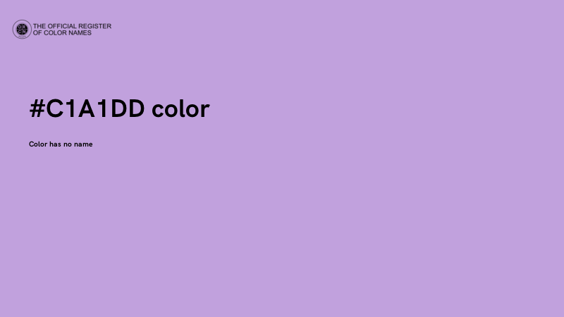 #C1A1DD color image