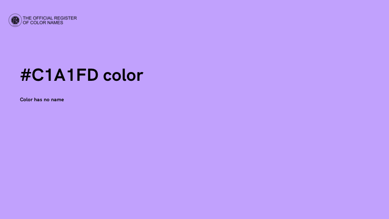 #C1A1FD color image