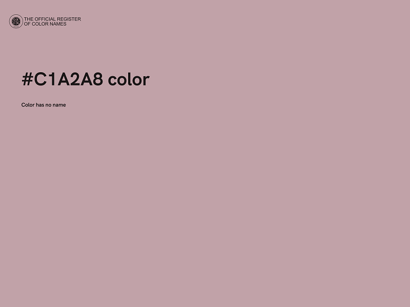 #C1A2A8 color image