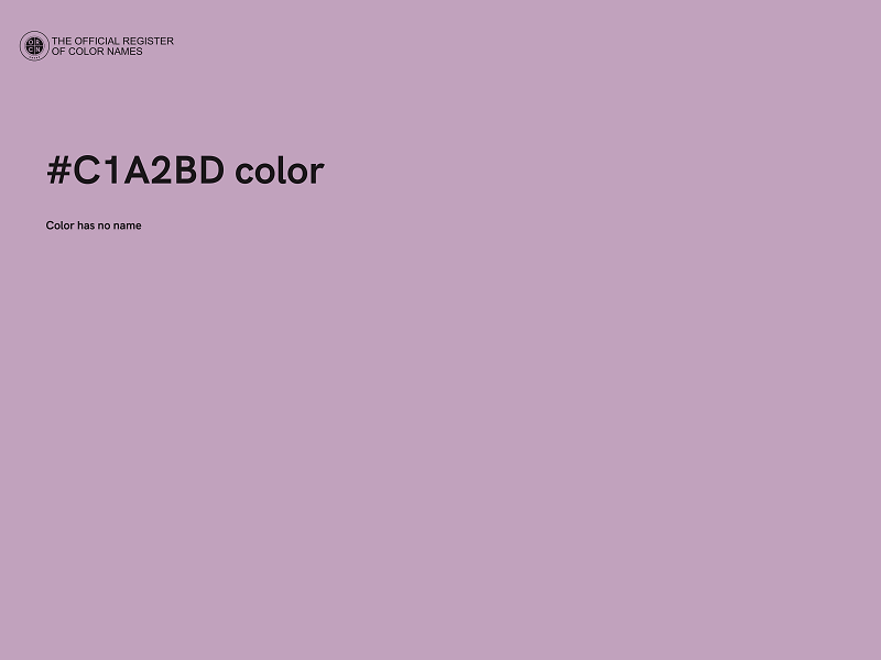 #C1A2BD color image
