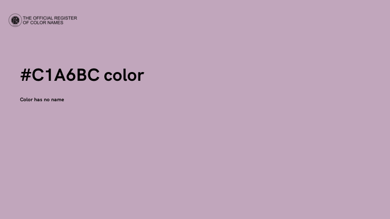 #C1A6BC color image