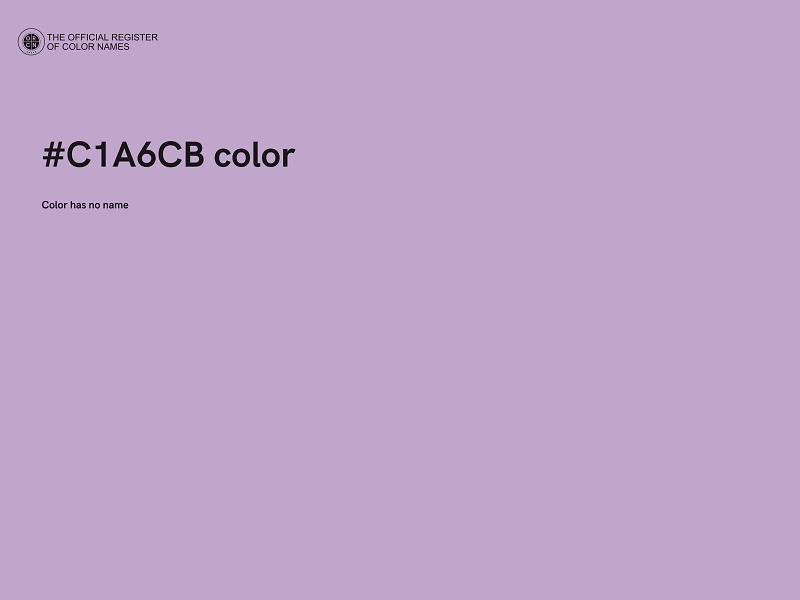 #C1A6CB color image