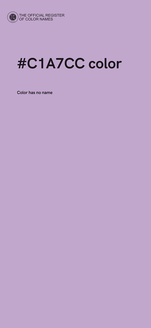 #C1A7CC color image
