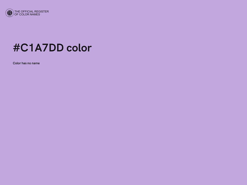 #C1A7DD color image