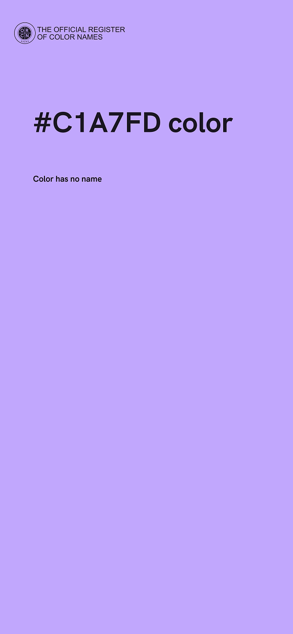 #C1A7FD color image