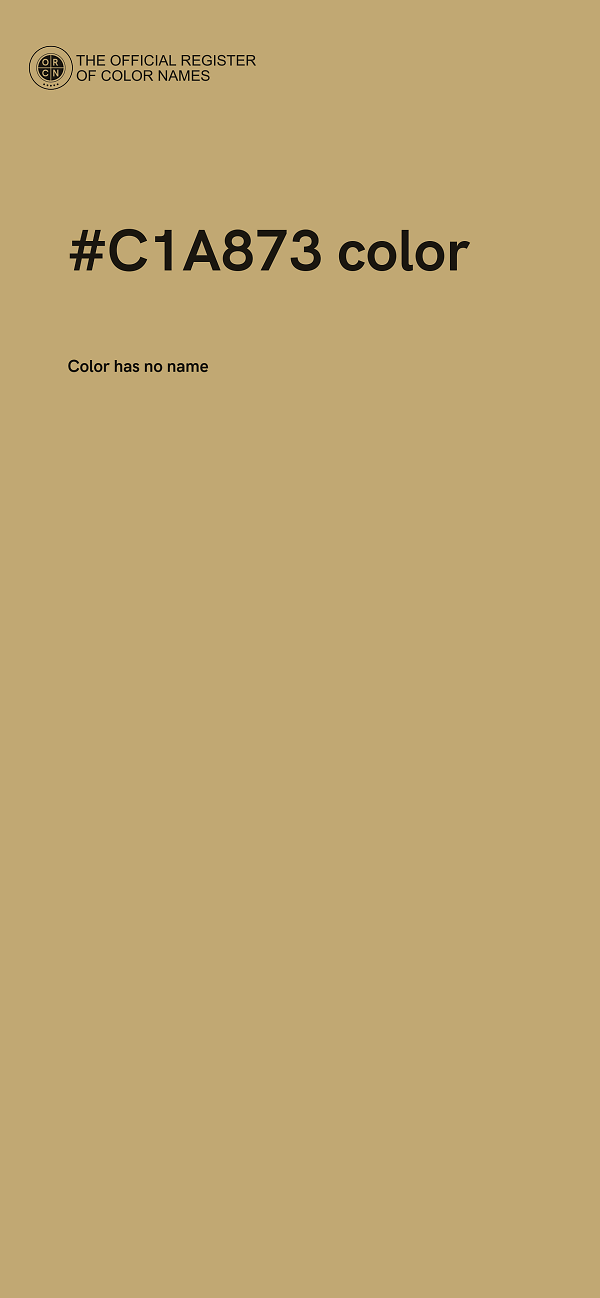 #C1A873 color image