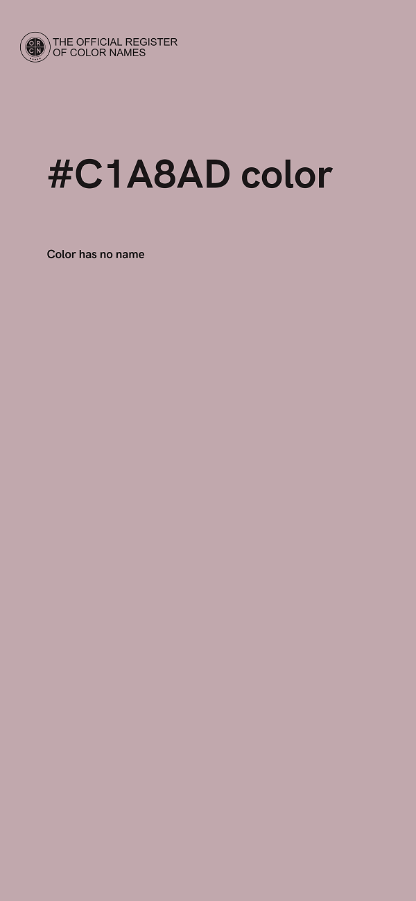 #C1A8AD color image
