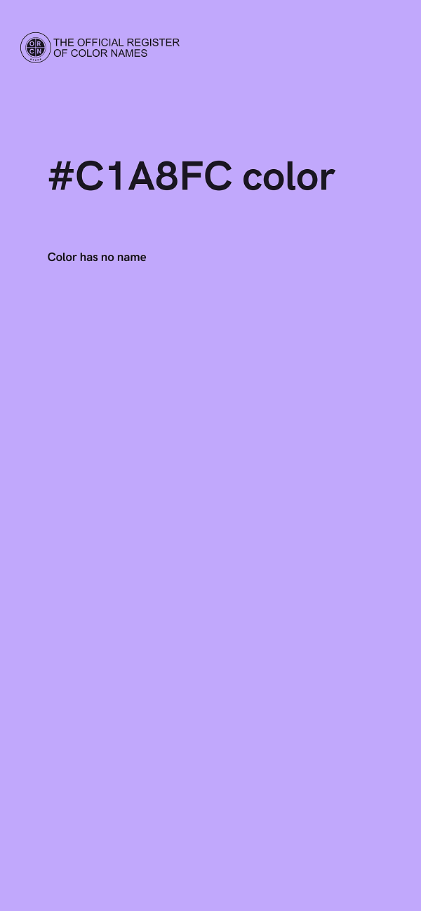 #C1A8FC color image