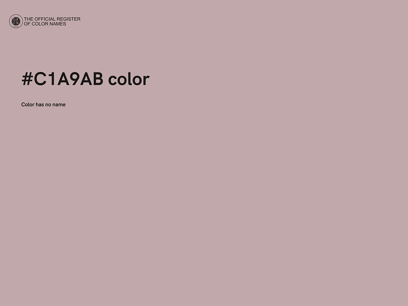 #C1A9AB color image