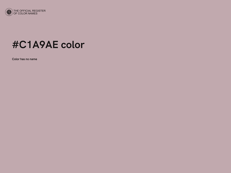 #C1A9AE color image