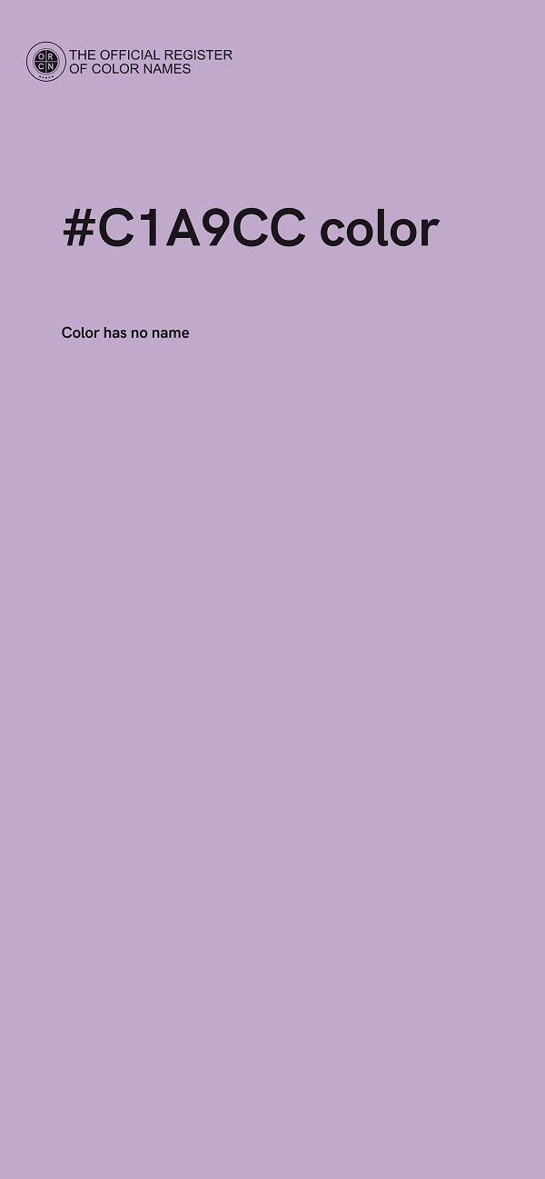 #C1A9CC color image