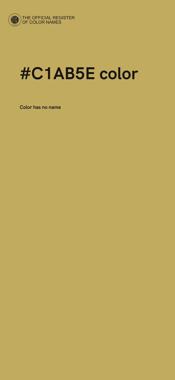 #C1AB5E color image