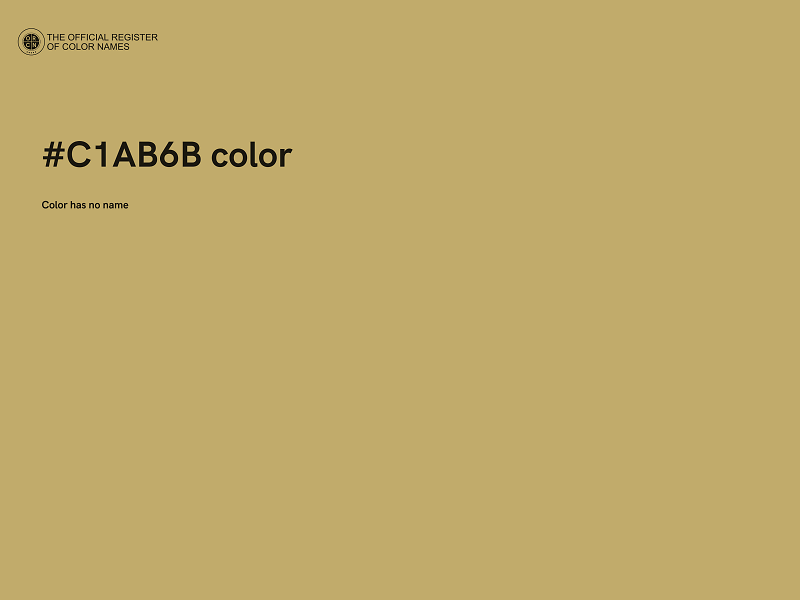 #C1AB6B color image