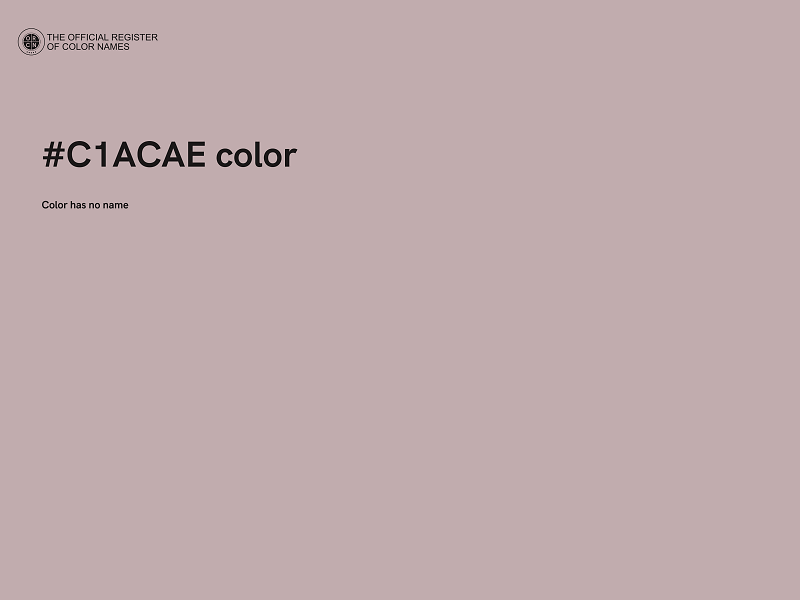 #C1ACAE color image
