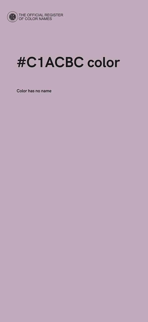 #C1ACBC color image