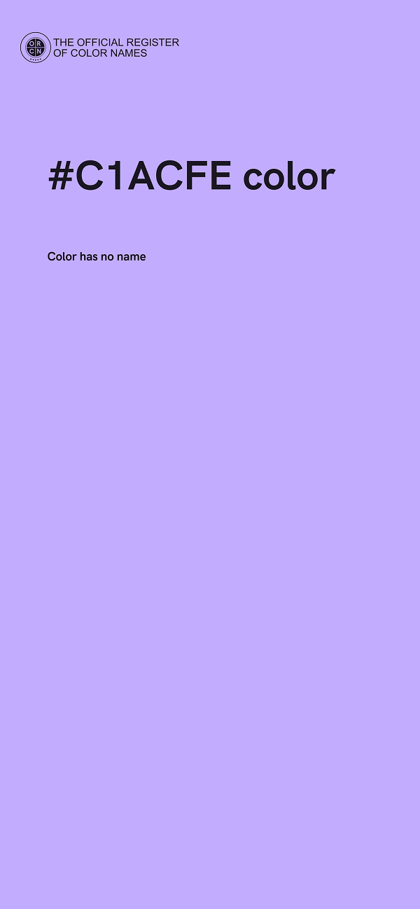#C1ACFE color image
