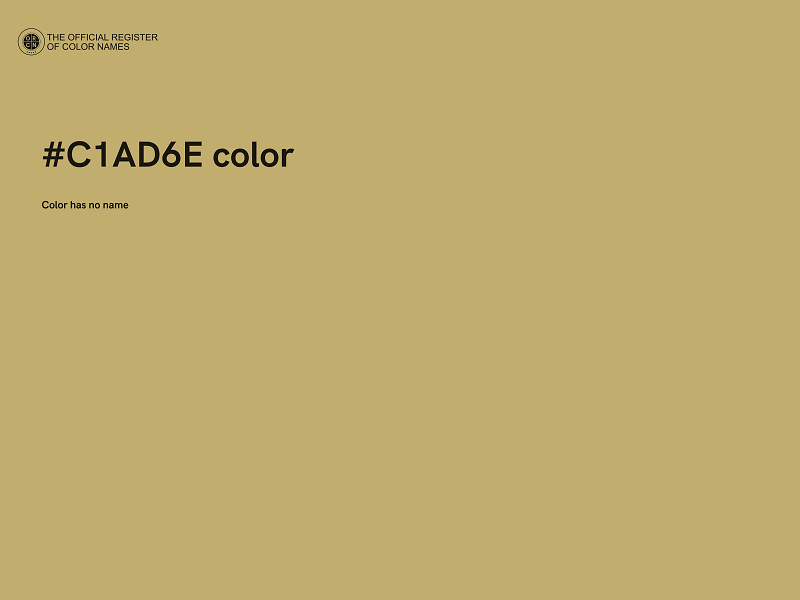 #C1AD6E color image