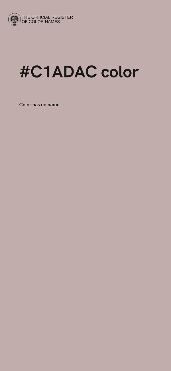 #C1ADAC color image