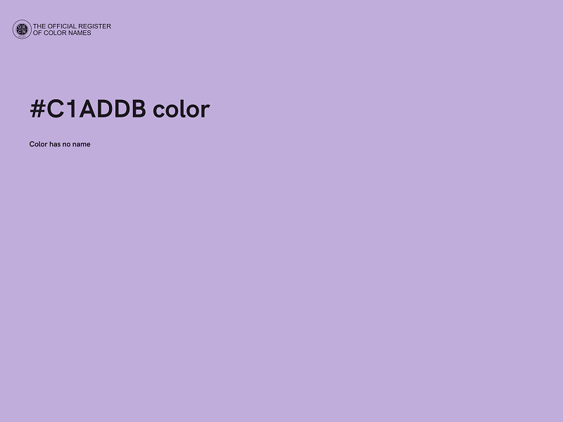 #C1ADDB color image