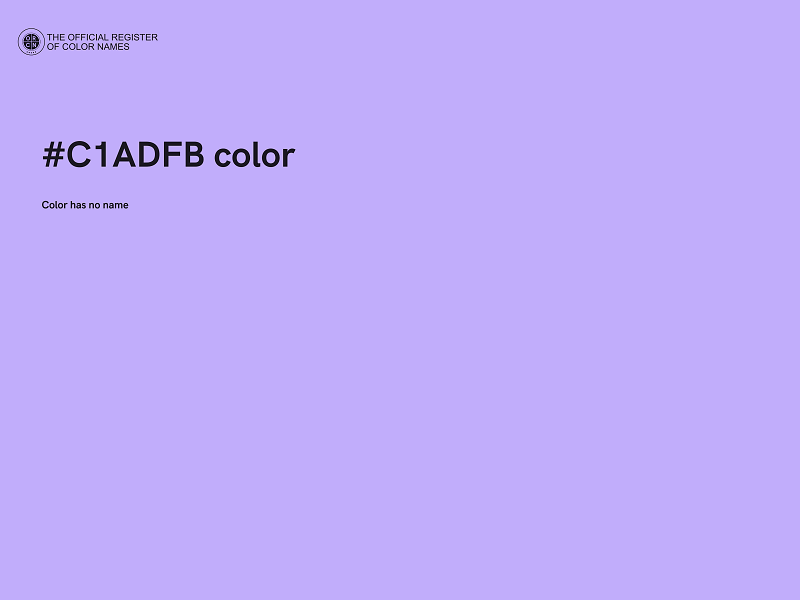 #C1ADFB color image