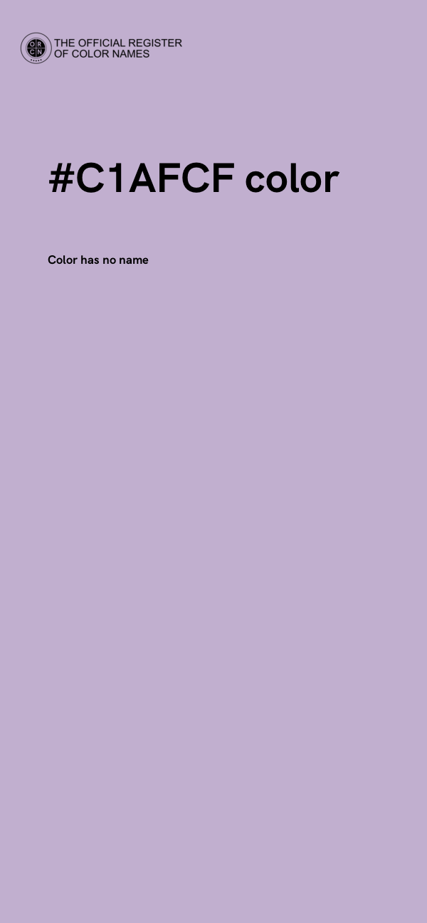 #C1AFCF color image