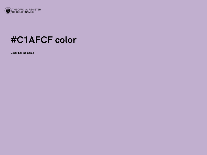 #C1AFCF color image