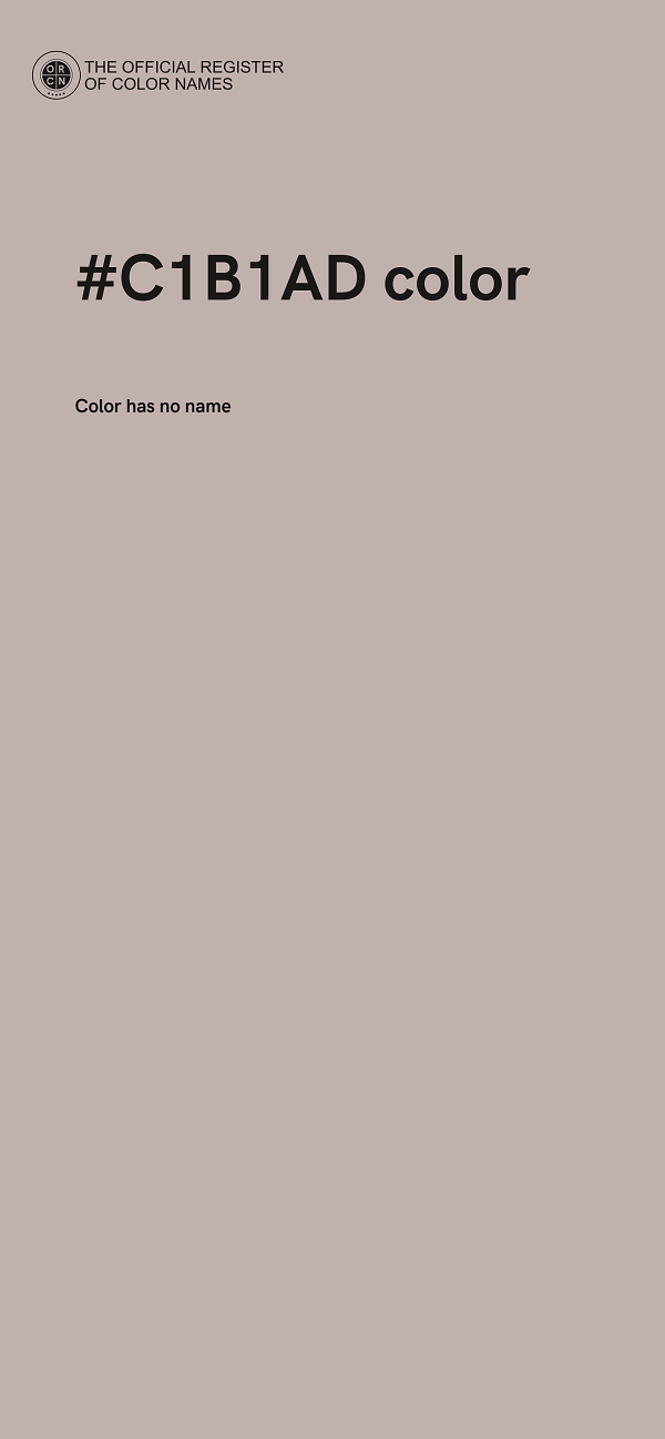 #C1B1AD color image