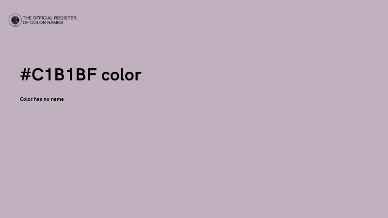 #C1B1BF color image
