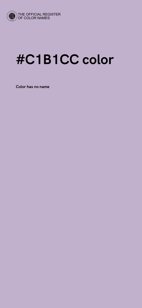 #C1B1CC color image