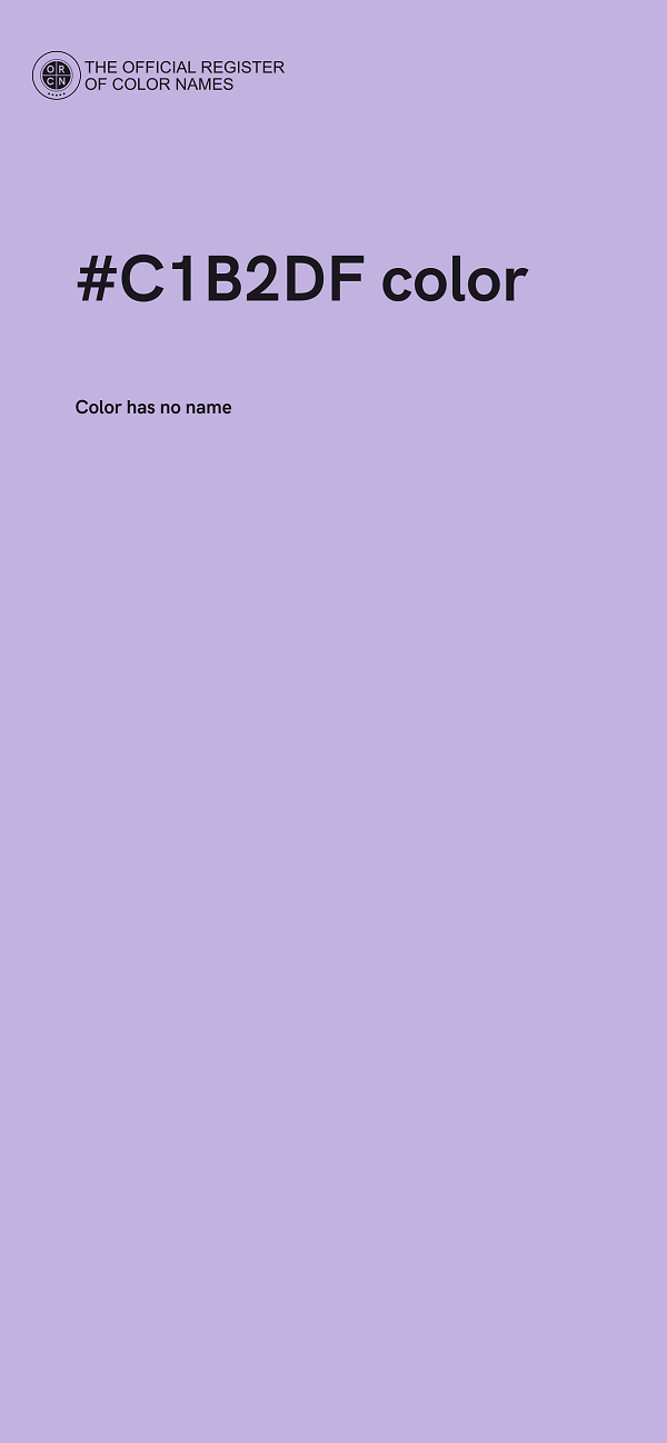 #C1B2DF color image