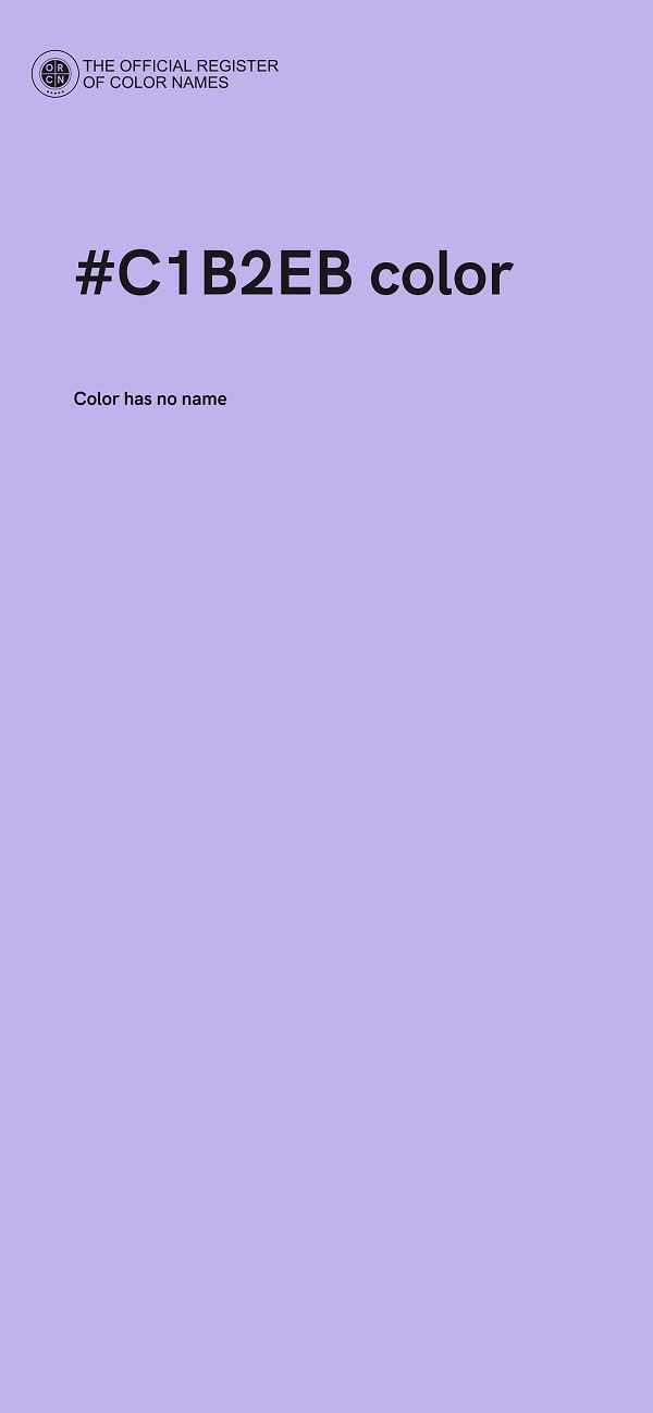 #C1B2EB color image