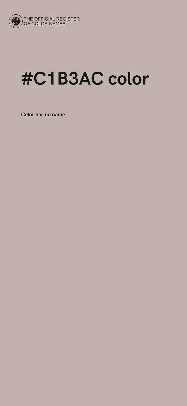 #C1B3AC color image