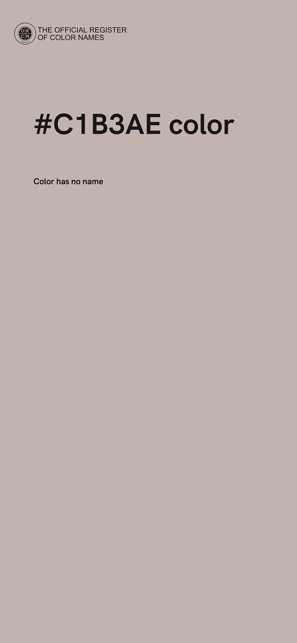 #C1B3AE color image