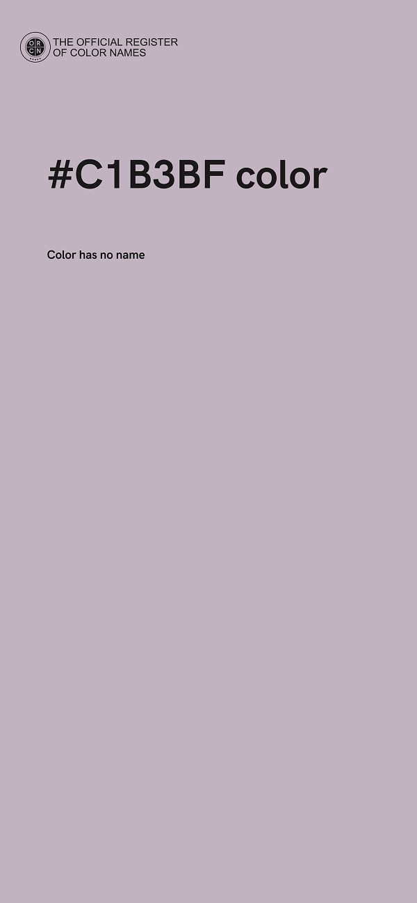 #C1B3BF color image