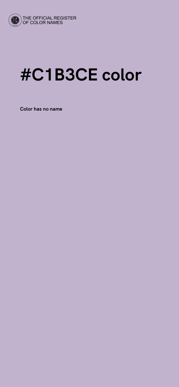 #C1B3CE color image