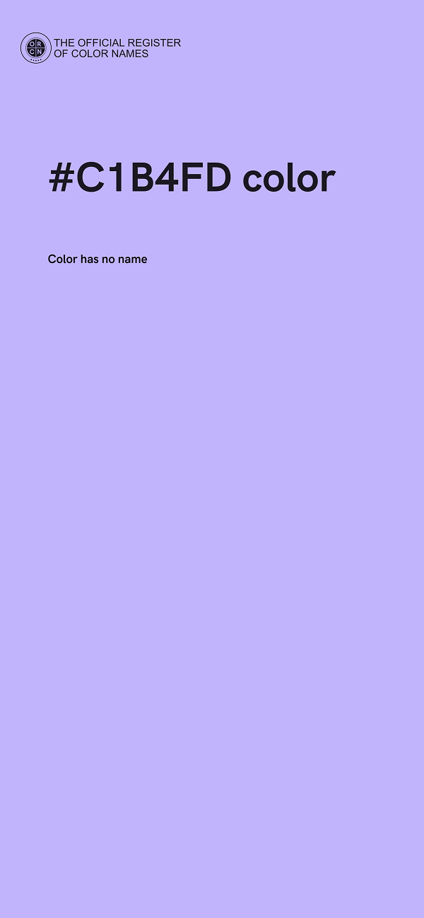 #C1B4FD color image
