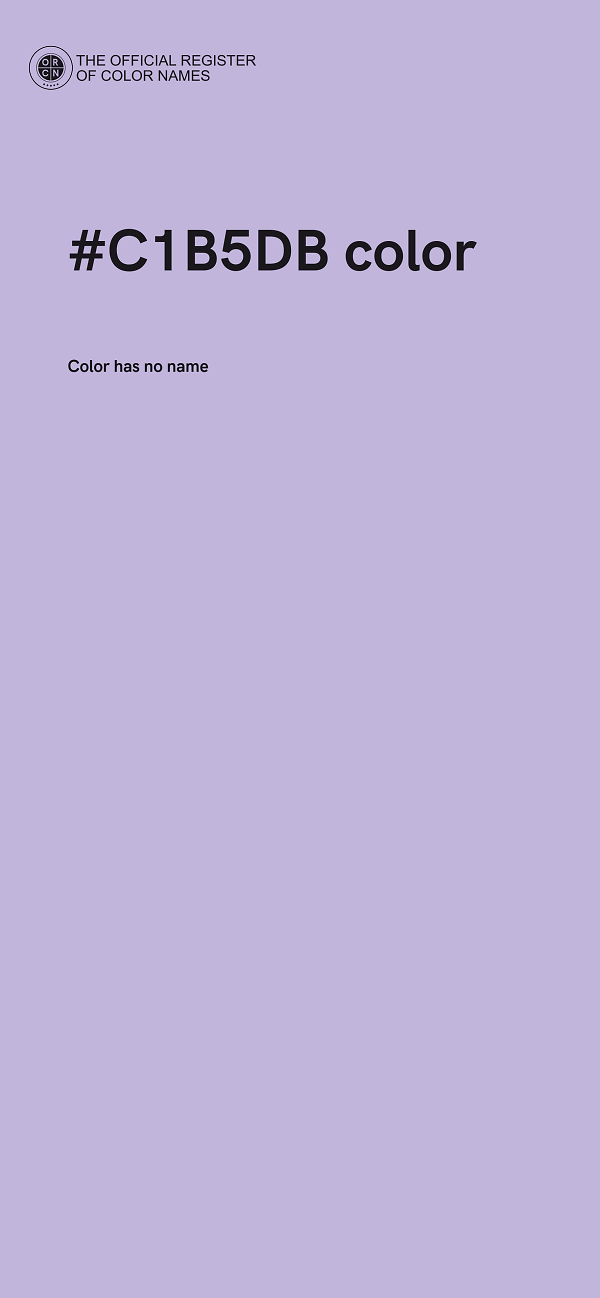 #C1B5DB color image