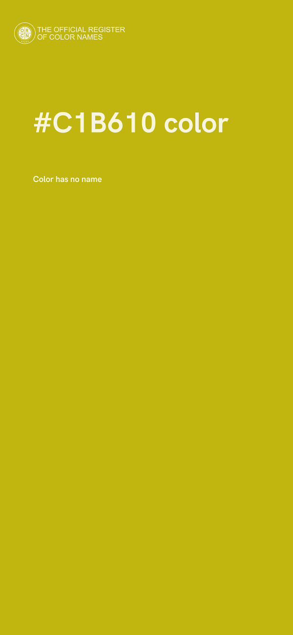 #C1B610 color image