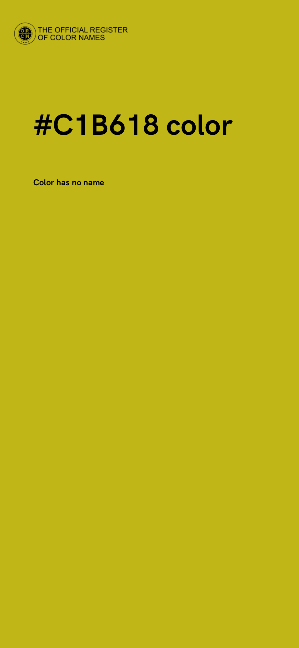 #C1B618 color image