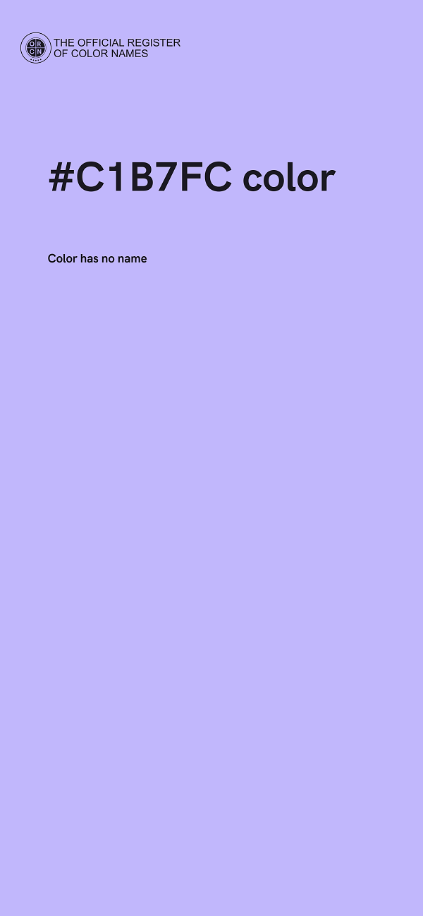 #C1B7FC color image
