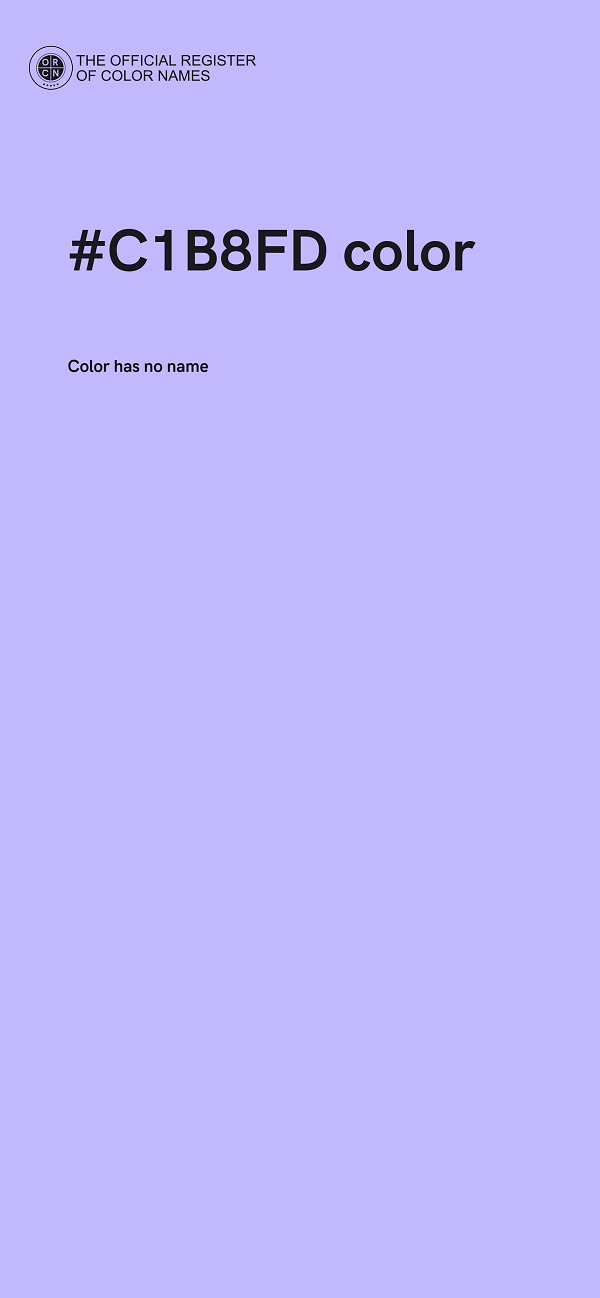 #C1B8FD color image