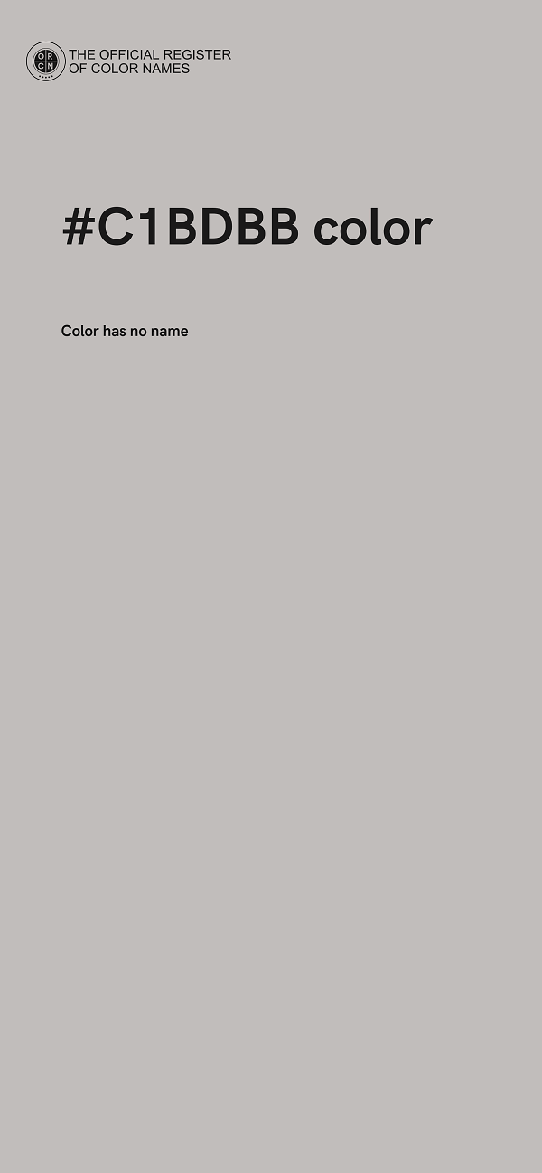 #C1BDBB color image