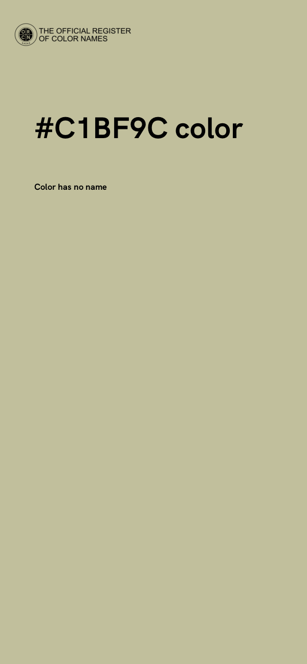 #C1BF9C color image