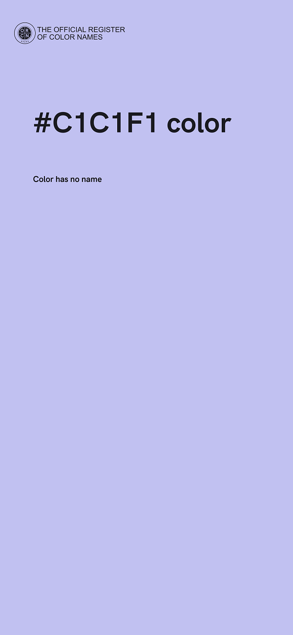 #C1C1F1 color image