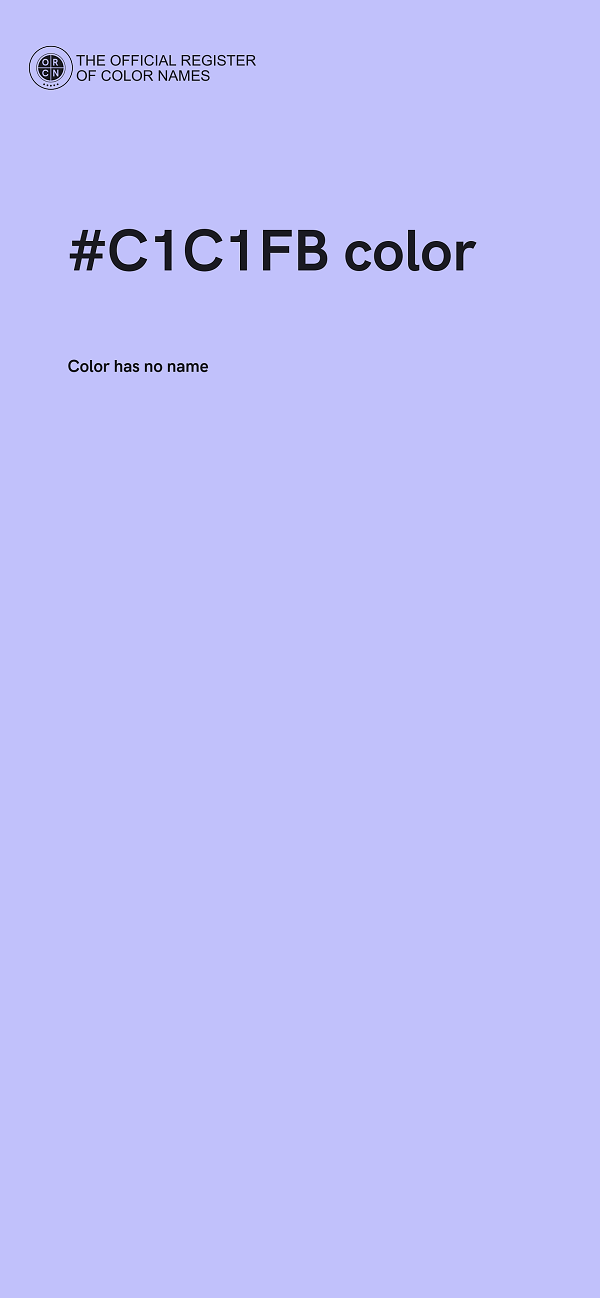 #C1C1FB color image