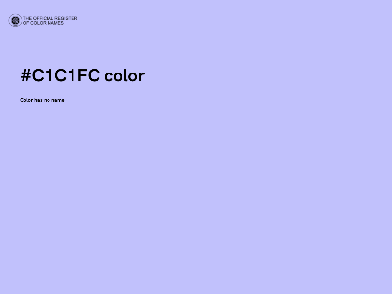 #C1C1FC color image